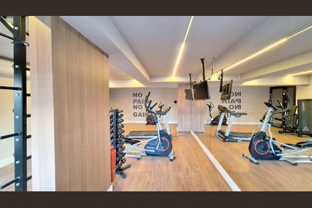 Apartamento à venda com 47m², 1 quarto e sem vaga Apartamento à venda com 47m², 1 quarto e sem vagaAcademia