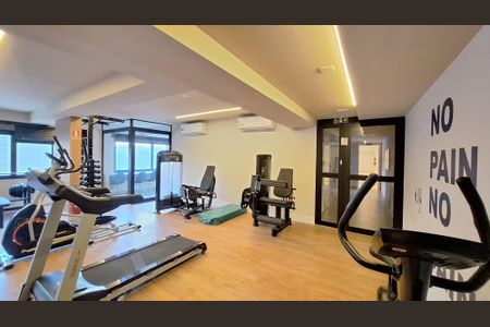 Apartamento à venda com 47m², 1 quarto e sem vaga Apartamento à venda com 47m², 1 quarto e sem vagaAcademia