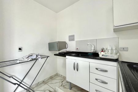 Cozinha de kitnet/studio para alugar com 1 quarto, 50m² em Jardim Oriental, São Paulo