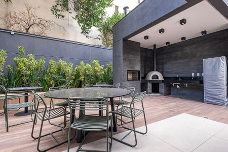 Studio para alugar com 26m², 1 quarto e sem vaga Studio para alugar com 26m², 1 quarto e sem vagaChurrasqueira