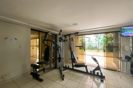 Apartamento para alugar com 43m², 1 quarto e 1 vaga Apartamento para alugar com 43m², 1 quarto e 1 vagaÁrea comum - Academia