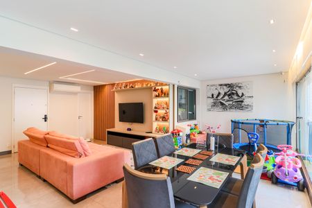 Varanda Gourmet de apartamento à venda com 3 quartos, 125m² em Jardim das Acacias, São Paulo