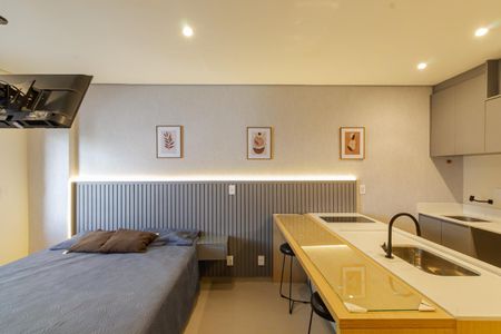 Quarto de kitnet/studio para alugar com 1 quarto, 30m² em Planalto Paulista, São Paulo