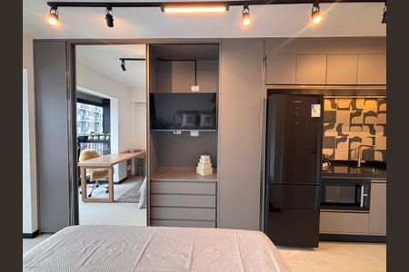 Studio para alugar com 24m², 1 quarto e sem vaga