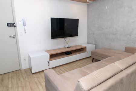 Sala de apartamento para alugar com 2 quartos, 48m² em Barra Funda, São Paulo