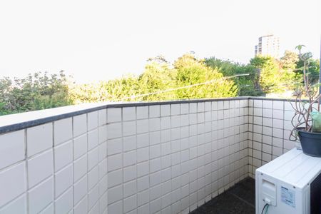 Apartamento à venda com 135m², 4 quartos e 3 vagasVaranda do quarto 3