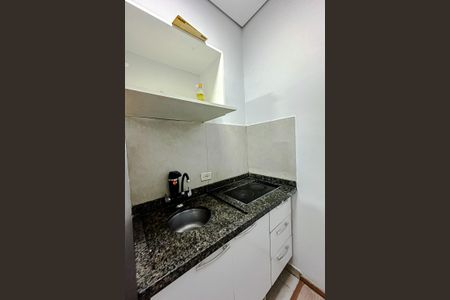 Cozinha de apartamento para alugar com 1 quarto, 28m² em Mooca, São Paulo