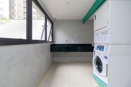 Studio para alugar com 27m², 0 quarto e sem vaga Studio para alugar com 27m², 0 quarto e sem vagaLavanderia