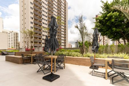 Studio para alugar com 25m², 1 quarto e sem vaga Studio para alugar com 25m², 1 quarto e sem vagaÁrea comum - Churrasqueira