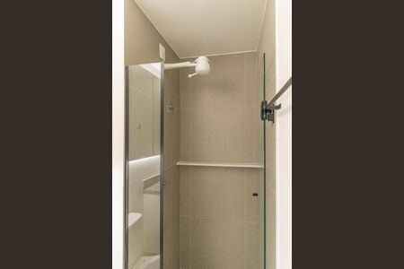 Studio para alugar com 25m², 1 quarto e sem vaga Studio para alugar com 25m², 1 quarto e sem vagaBanheiro Social