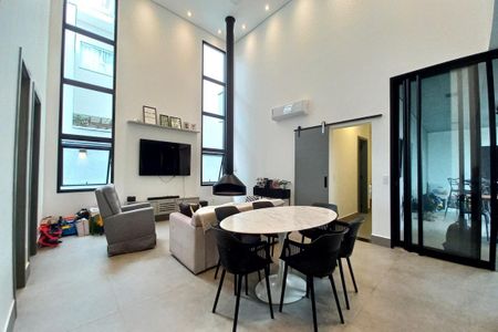 Sala de casa de condomínio à venda com 3 quartos, 229m² em Swiss Park, Campinas