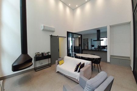 Sala de casa de condomínio à venda com 3 quartos, 229m² em Swiss Park, Campinas