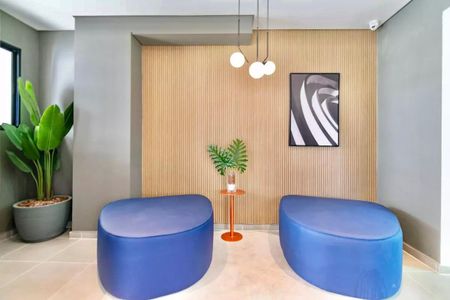 Apartamento à venda com 35m², 2 quartos e sem vaga Apartamento à venda com 35m², 2 quartos e sem vagaHall social