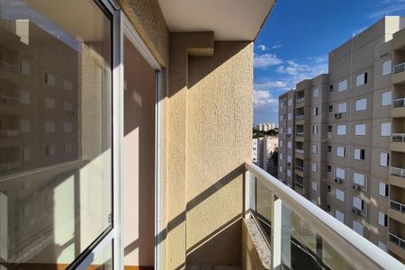 Varanda da Sala  de apartamento para alugar com 2 quartos, 47m² em Jardim Nova Europa, Campinas