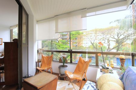 Varanda de apartamento à venda com 4 quartos, 169m² em Indianópolis, São Paulo