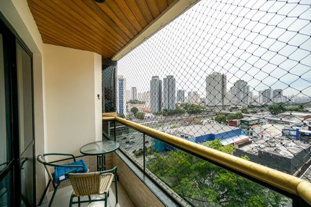 Varanda de apartamento à venda com 3 quartos, 92m² em Vila Azevedo, São Paulo