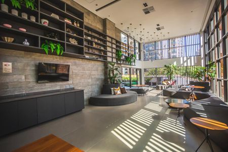 Studio para alugar com 20m², 1 quarto e sem vaga Studio para alugar com 20m², 1 quarto e sem vagaÁrea comum - Salão de Festas