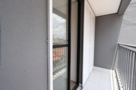 Apartamento à venda com 44m², 2 quartos e 1 vagaVaranda do Quarto 1