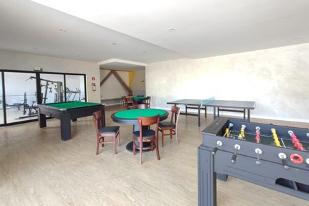 Apartamento à venda com 66m², 1 quarto e 2 vagas Apartamento à venda com 66m², 1 quarto e 2 vagasSalão de jogos