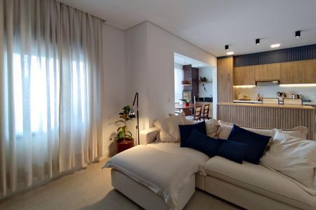 Apartamento à venda com 66m², 1 quarto e 2 vagasSala de Estar