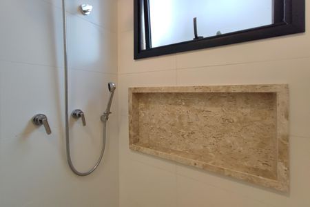 Apartamento à venda com 66m², 1 quarto e 2 vagas Apartamento à venda com 66m², 1 quarto e 2 vagasBanheiro Suíte