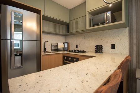 Apartamento à venda com 32m², 1 quarto e sem vagaCozinha