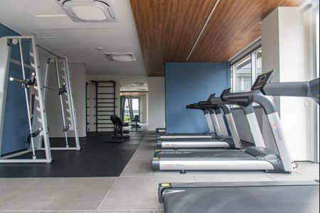 Studio à venda com 40m², 1 quarto e sem vaga Studio à venda com 40m², 1 quarto e sem vagaAcademia