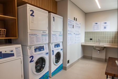 Studio à venda com 40m², 1 quarto e sem vaga Studio à venda com 40m², 1 quarto e sem vagaLavanderia