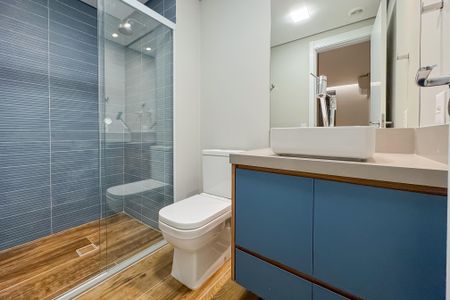 Apartamento à venda com 121m², 3 quartos e 2 vagas Apartamento à venda com 121m², 3 quartos e 2 vagasBanheiro da Suíte 1