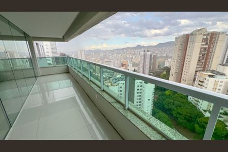 Varanda de apartamento para alugar com 3 quartos, 130m² em Luxemburgo, Belo Horizonte
