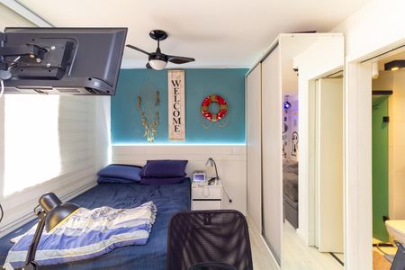 Apartamento à venda com 35m², 1 quarto e 1 vagaQuarto