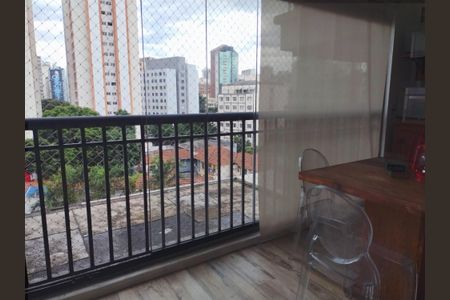 Apartamento à venda com 59m², 2 quartos e 1 vagaVaranda - Sala