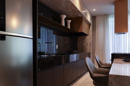 Studio à venda com 26m², 1 quarto e sem vaga Studio à venda com 26m², 1 quarto e sem vagaGrill Gourmet