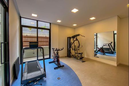 Apartamento à venda com 43m², 1 quarto e 1 vaga Apartamento à venda com 43m², 1 quarto e 1 vagaÁrea comum - Academia