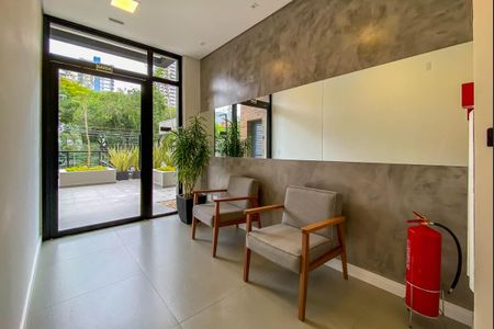 Apartamento à venda com 43m², 1 quarto e 1 vaga Apartamento à venda com 43m², 1 quarto e 1 vagaHall