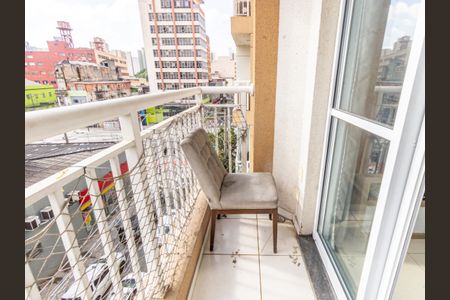 Apartamento à venda com 32m², 1 quarto e sem vagaVaranda
