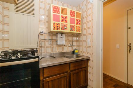 Studio à venda com 31m², 1 quarto e sem vagaCozinha