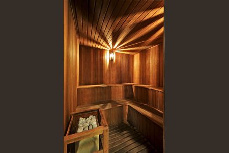 Studio à venda com 31m², 1 quarto e 1 vaga Studio à venda com 31m², 1 quarto e 1 vagaÁrea comum - Sauna