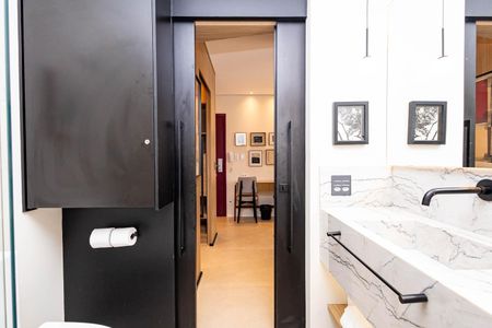 Studio à venda com 31m², 1 quarto e 1 vaga Studio à venda com 31m², 1 quarto e 1 vagaBanheiro