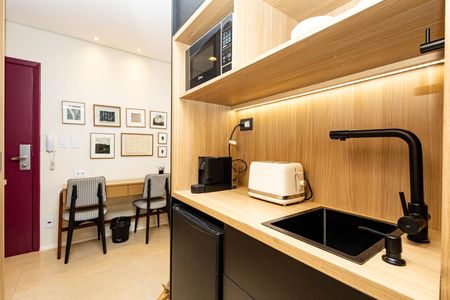 Studio à venda com 31m², 1 quarto e 1 vaga Studio à venda com 31m², 1 quarto e 1 vagaCozinha