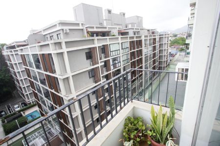 Varanda da Sala de apartamento à venda com 1 quarto, 60m² em Tanque, Rio de Janeiro