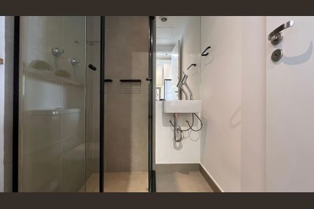 Studio para alugar com 21m², 1 quarto e sem vaga Studio para alugar com 21m², 1 quarto e sem vagaBanheiro