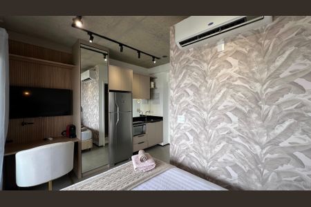 Studio para alugar com 21m², 1 quarto e sem vaga Studio para alugar com 21m², 1 quarto e sem vagaQuarto