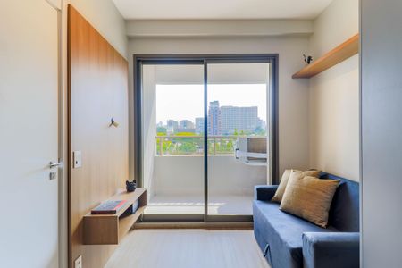 Sala de apartamento para alugar com 1 quarto, 33m² em Campo Belo, São Paulo