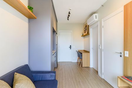 Sala de apartamento para alugar com 1 quarto, 33m² em Campo Belo, São Paulo