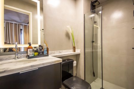 Apartamento à venda com 37m², 1 quarto e 1 vaga Apartamento à venda com 37m², 1 quarto e 1 vagaBanheiro da Suíte