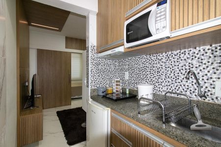 Studio à venda com 35m², 1 quarto e sem vagaCozinha