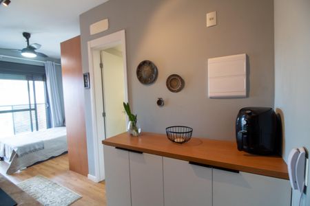 Studio para alugar com 25m², 1 quarto e sem vaga Studio para alugar com 25m², 1 quarto e sem vagaCozinha