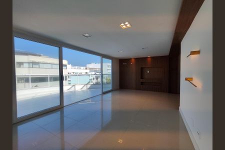 Sala 1  de apartamento à venda com 5 quartos, 330m² em Recreio dos Bandeirantes, Rio de Janeiro