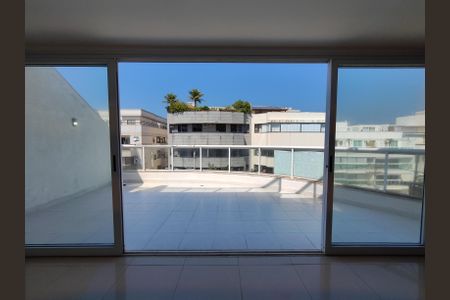 Varanda da Sala 1  de apartamento à venda com 5 quartos, 330m² em Recreio dos Bandeirantes, Rio de Janeiro